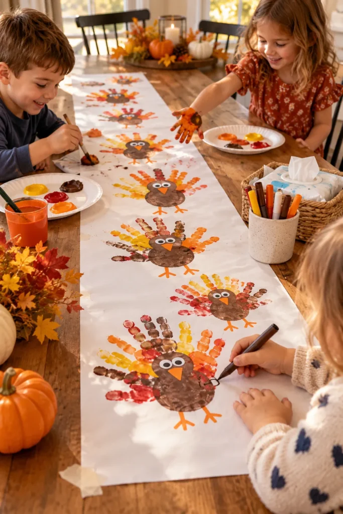 21. Kids Table Runner