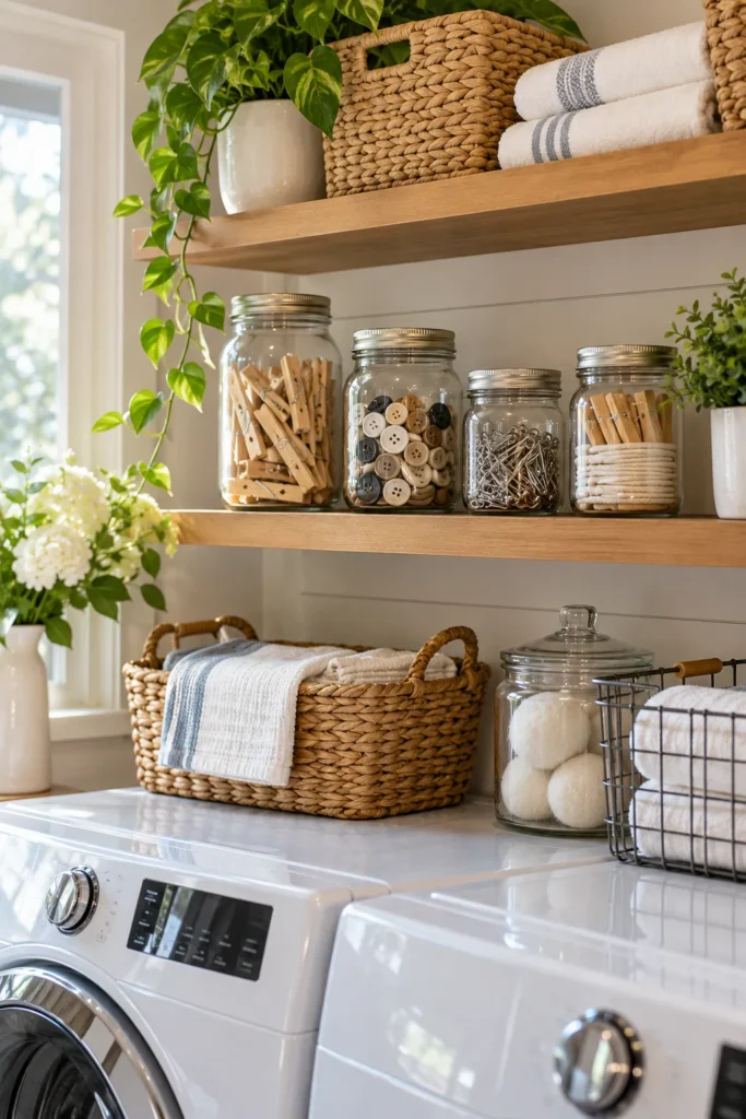 9. Mason Jars for Tiny Things