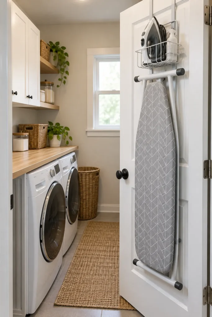 5. Over the Door Ironing Board Holder