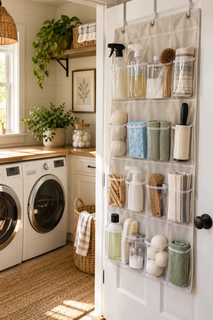 11. Shoe Organizer on the Door