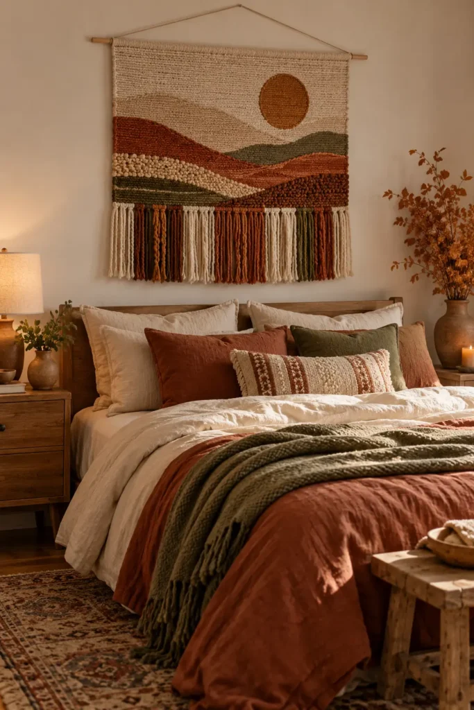 26. Hang a Fabric Wall Piece With Removable Hooks