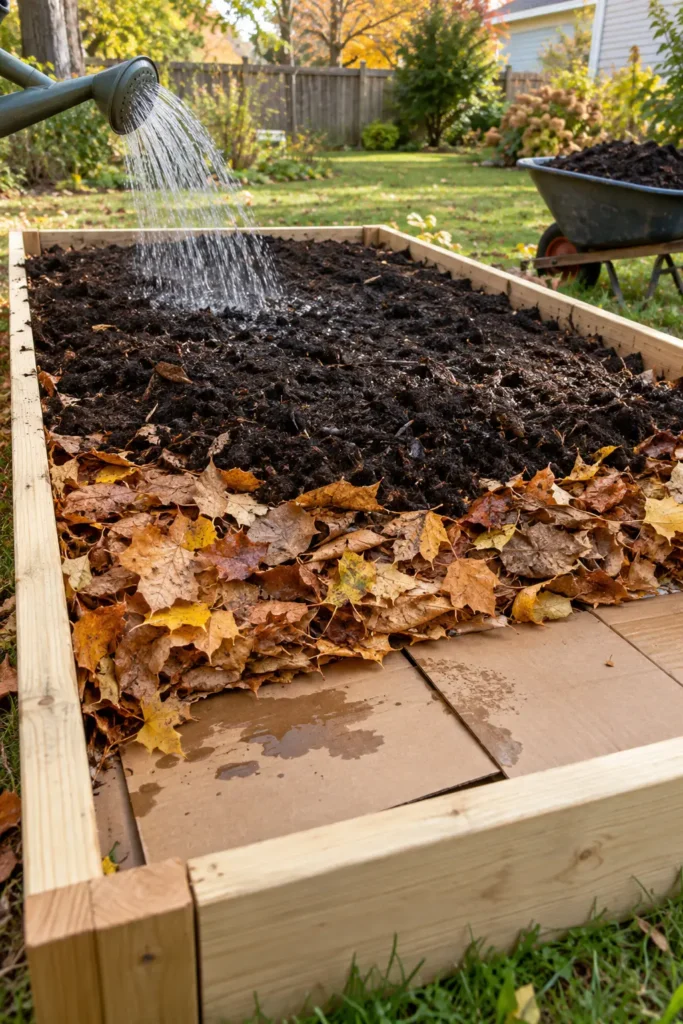 13. Lasagna Garden Beds