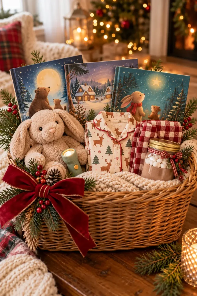 20. Bedtime Story Basket