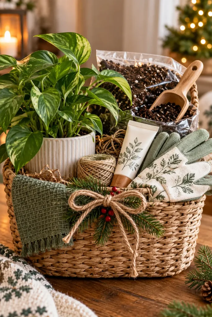 7. Green Thumb Plant Basket
