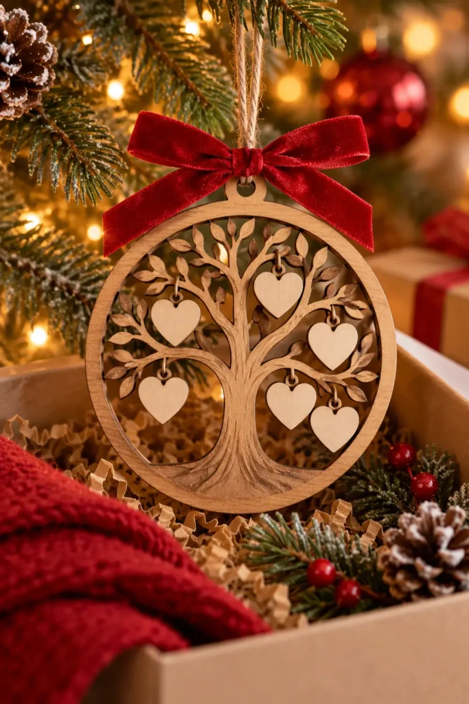 6. Family Name Ornament