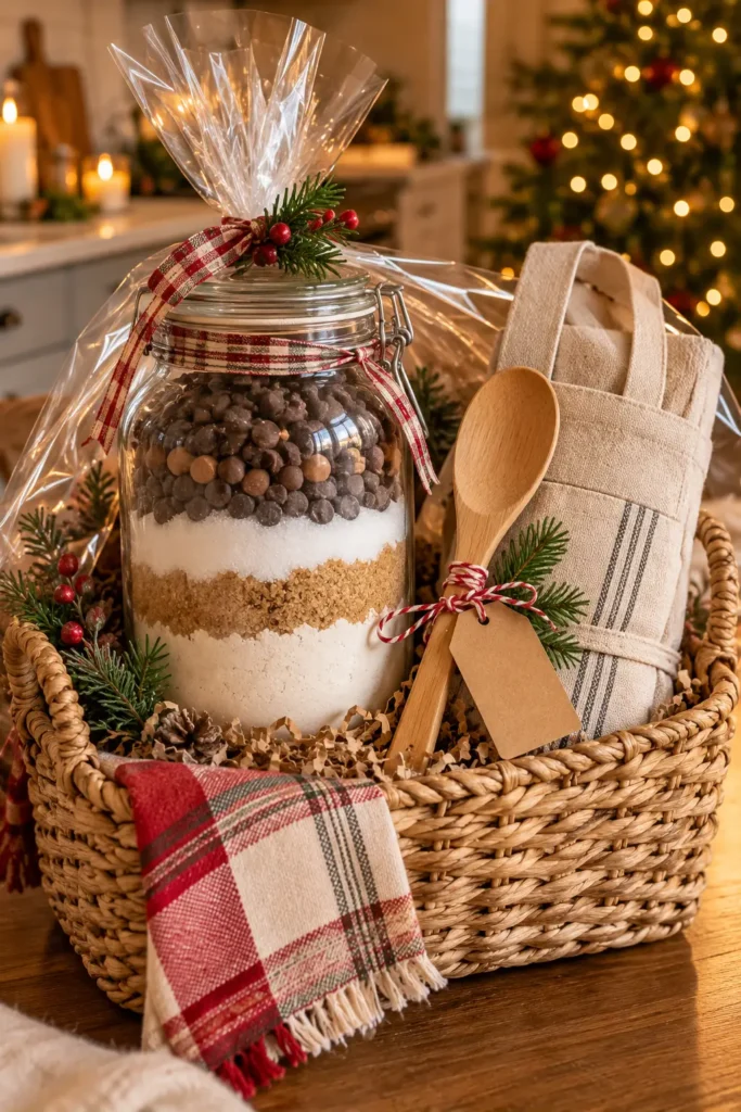 4. Cookie Mix Jar Basket
