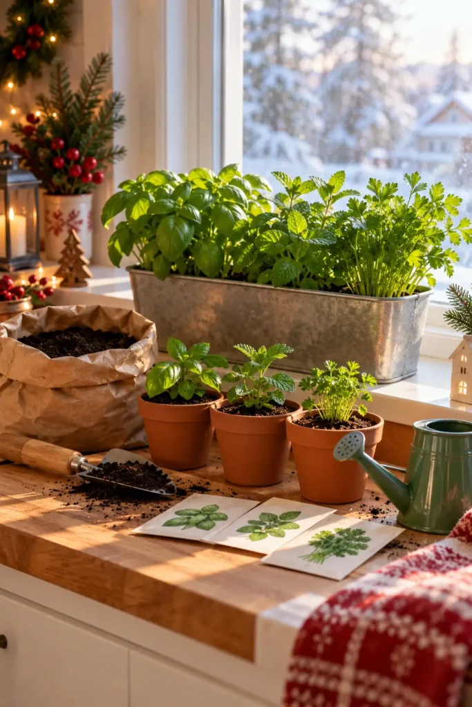 17. Window Herb Garden Kit