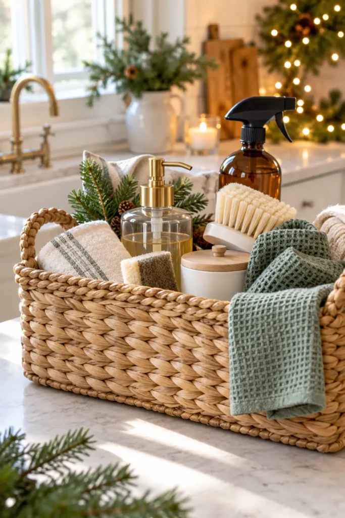 23. Home Reset Cleaning Basket