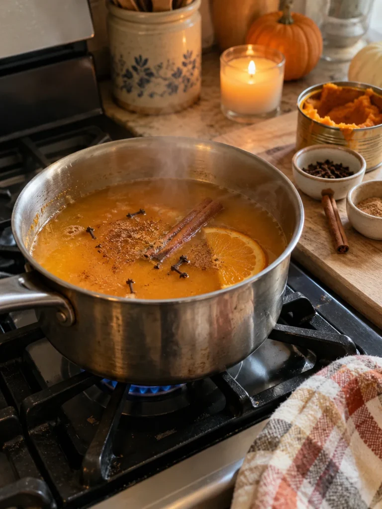 4. Pumpkin Spice Simmer