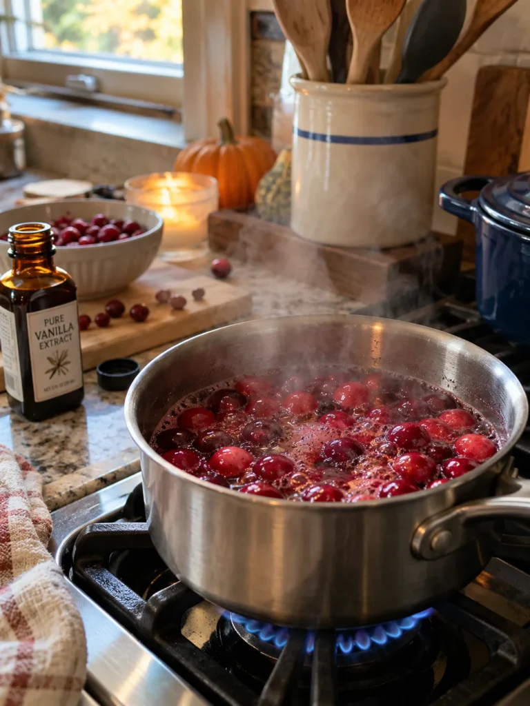 3. Cranberry Vanilla Simmer