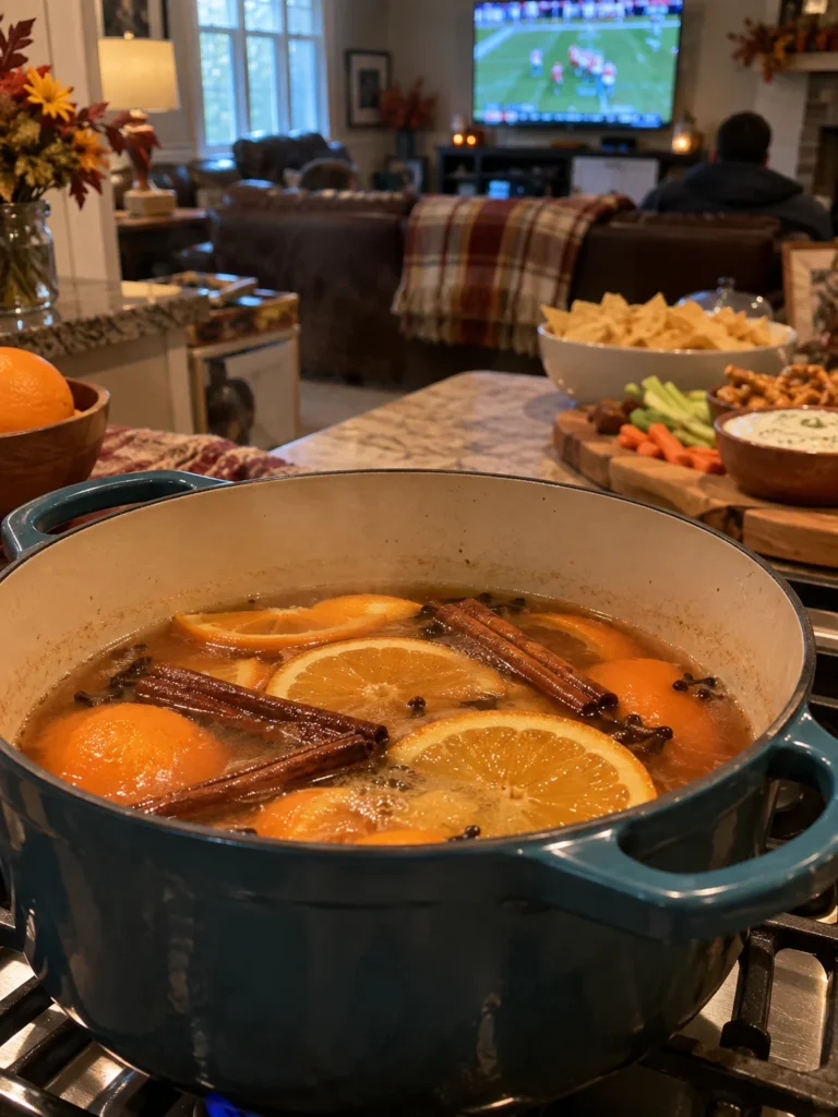 17. Fall Football Party, Simmer