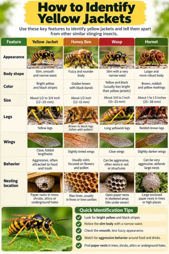 How To Identify Yellow Jackets in Your Yard