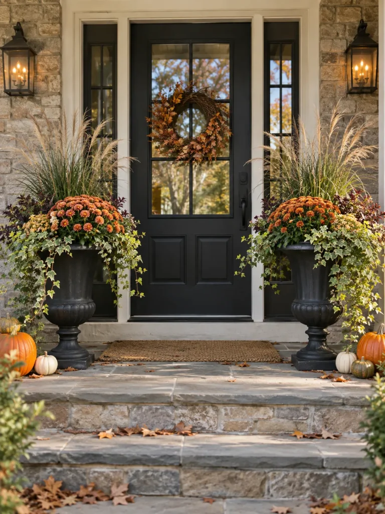 18. Double Urn Entry Display