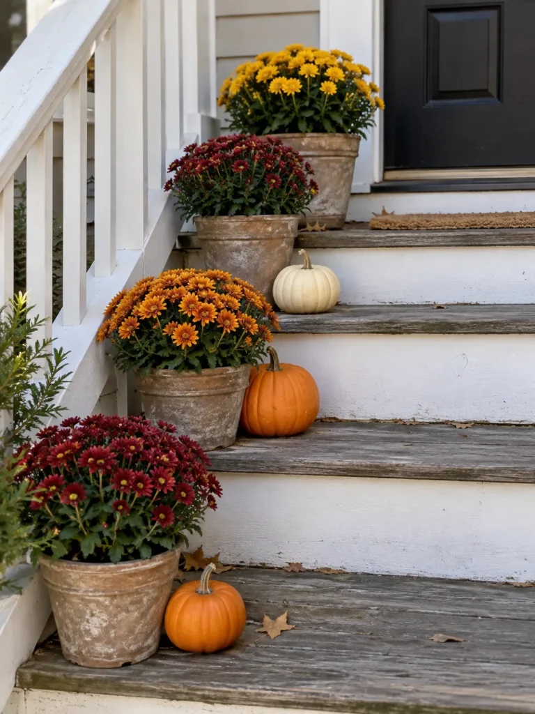 14. Stair Step Pot Display