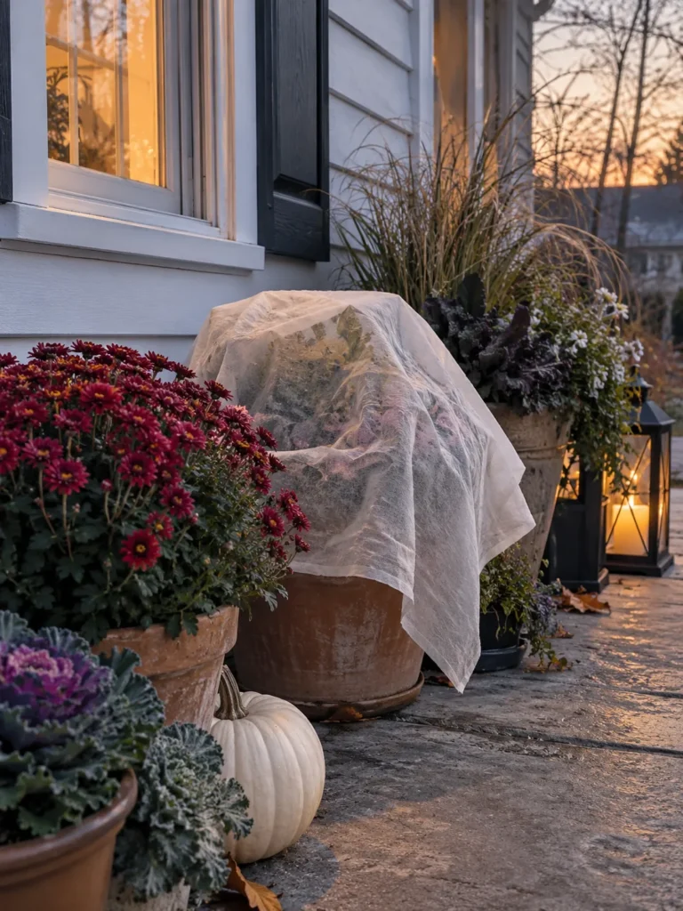 27. Protecting Pots From Frost