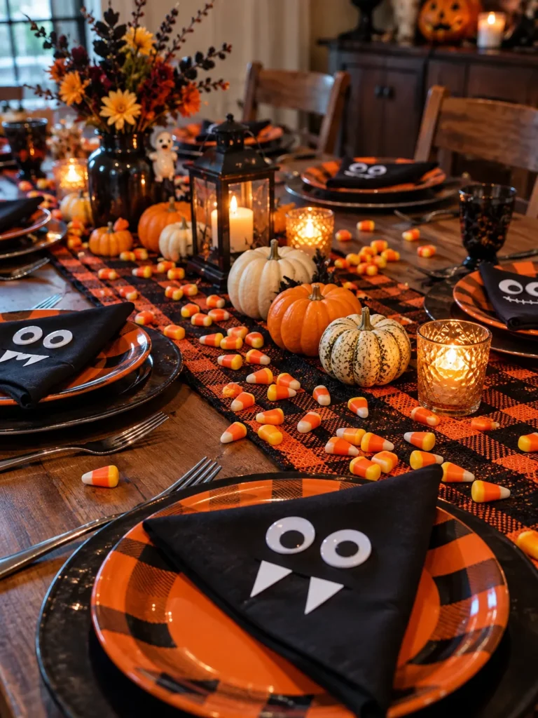 30. Day Of The Dead Inspired Table