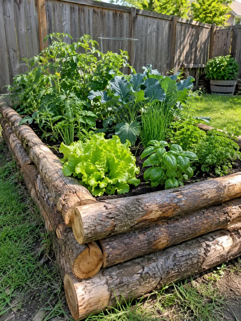 11. Log Edge Bed