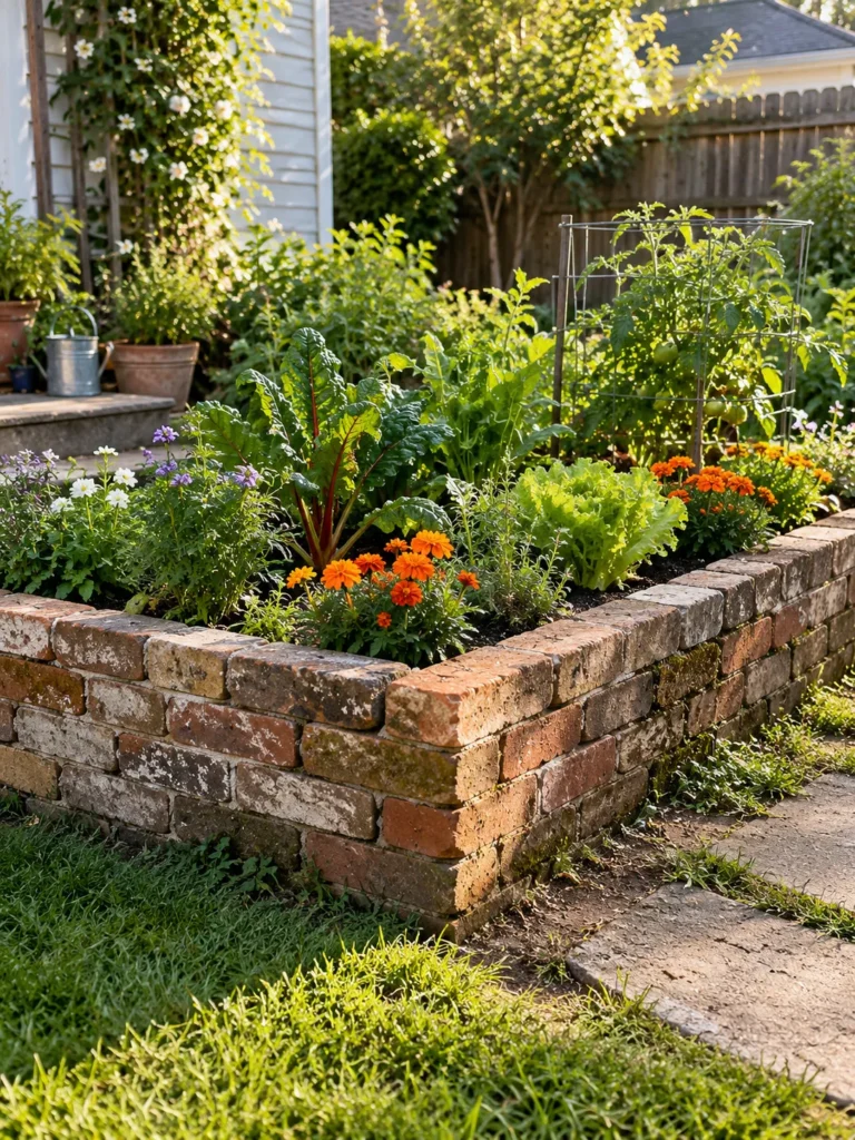12. Brick Border Bed