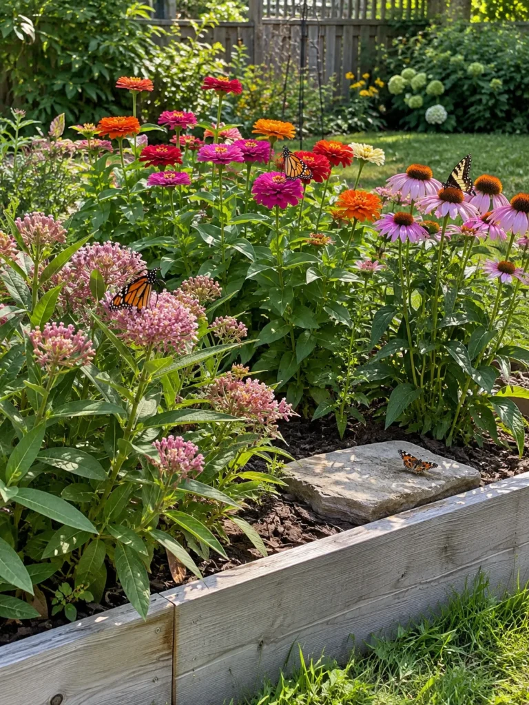 23. Butterfly-Friendly Bed