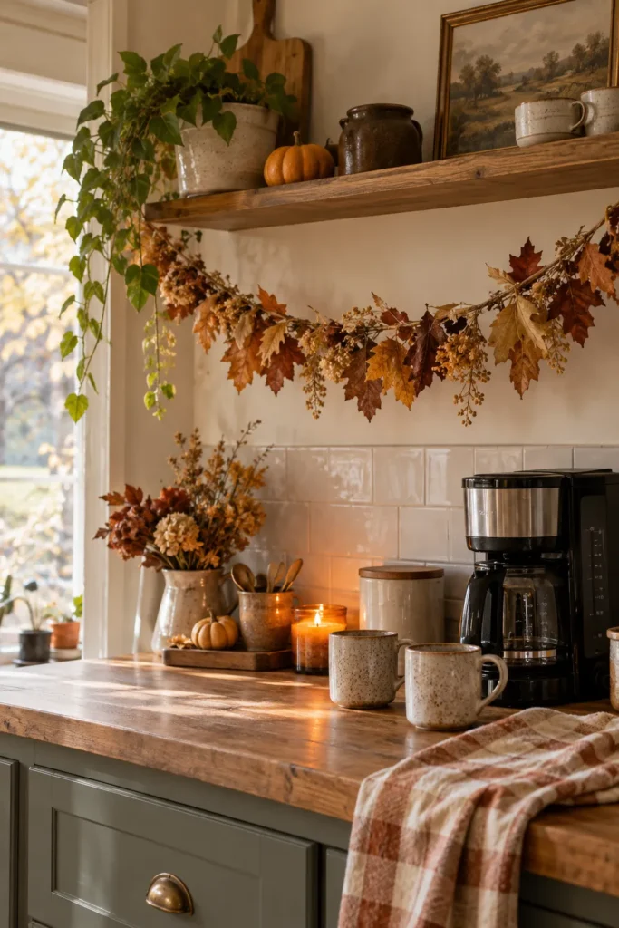 11. Dried Leaves and a Wheat Garland