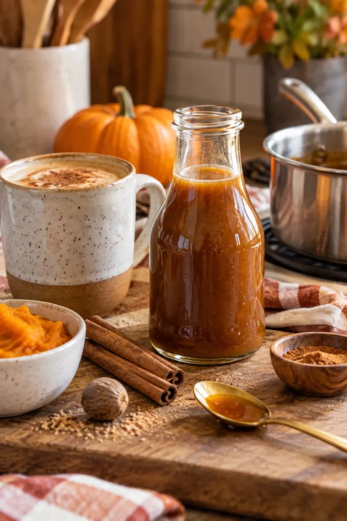19. Homemade Pumpkin Spice Syrup