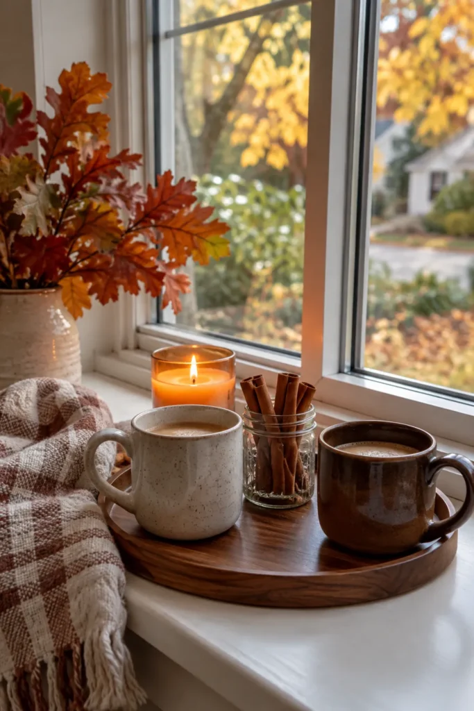 5. A Window Sill Mini Coffee Spot