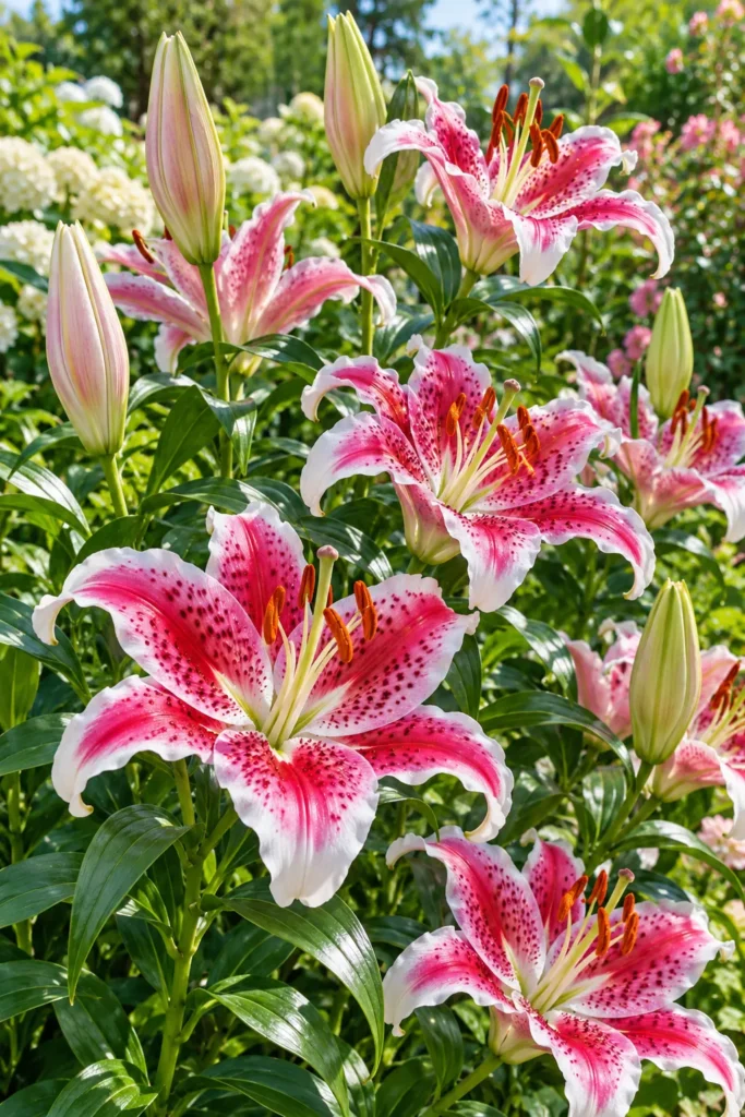 19. Stargazer Lilies for a Scented Vase