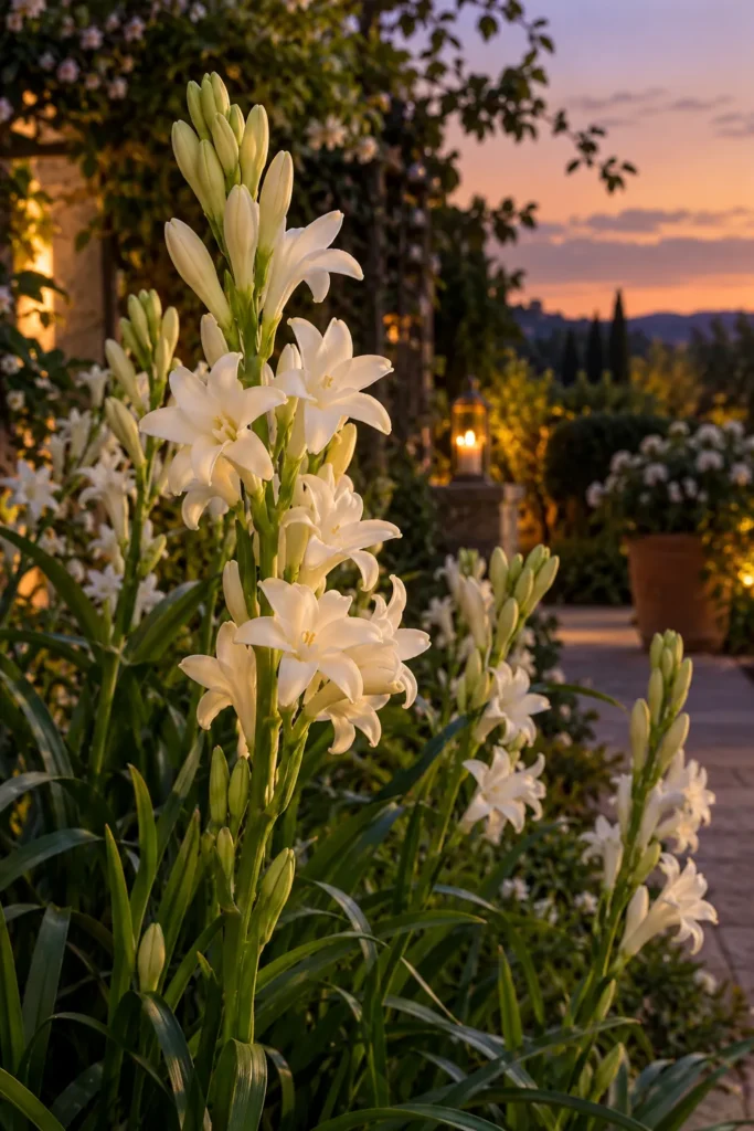 27. Tuberose for a Nighttime Perfume Cloud