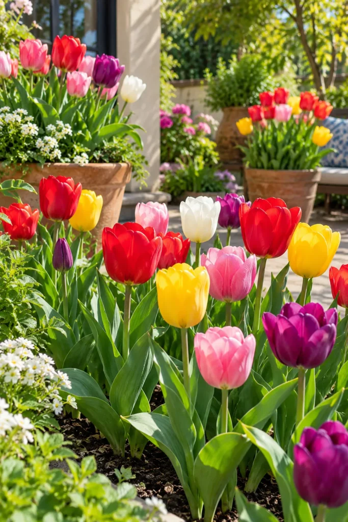 24. Pre-Chilled Tulips for Warm Places