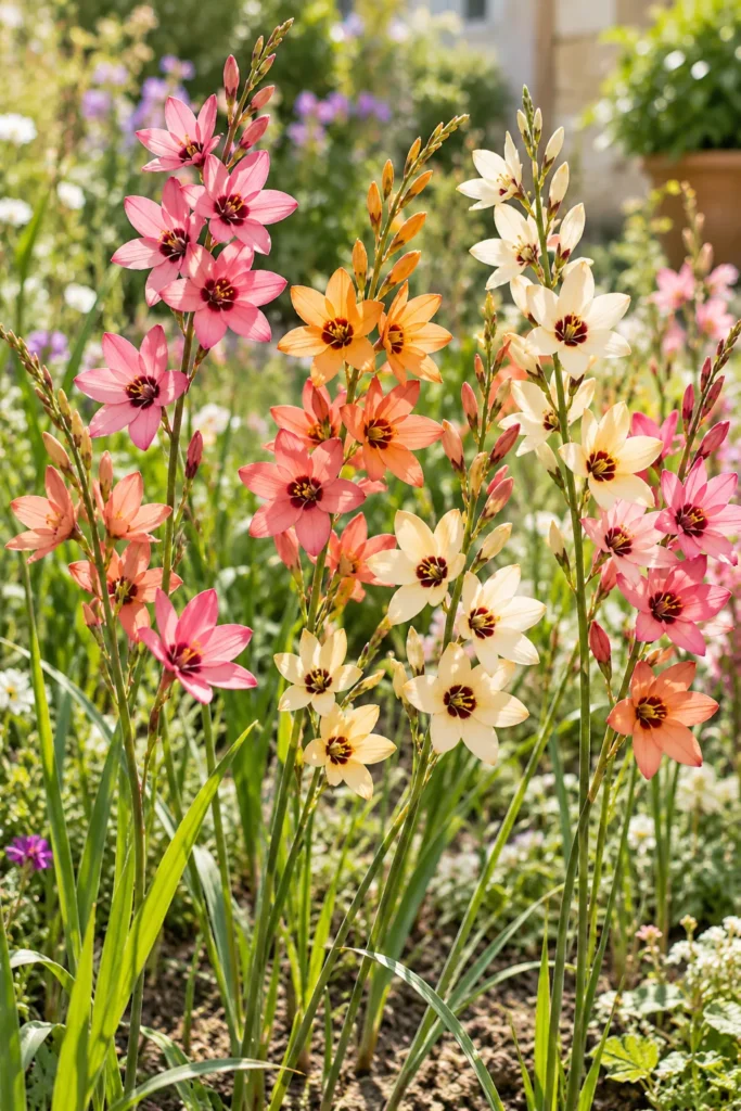 23. Corn Lily Ixia Sprays