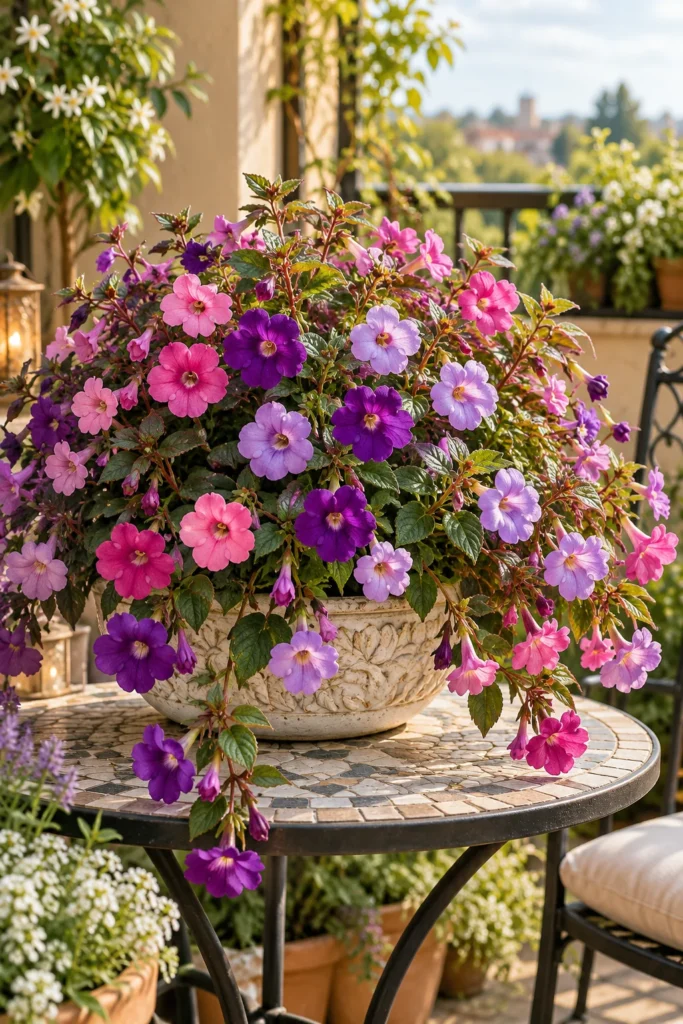 9. Magic Achimenes That Keep Blooming