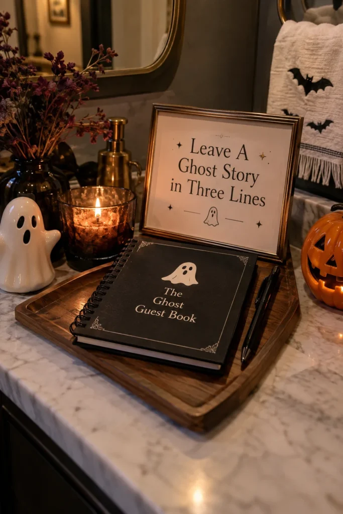 15. The Ghost Guest Book