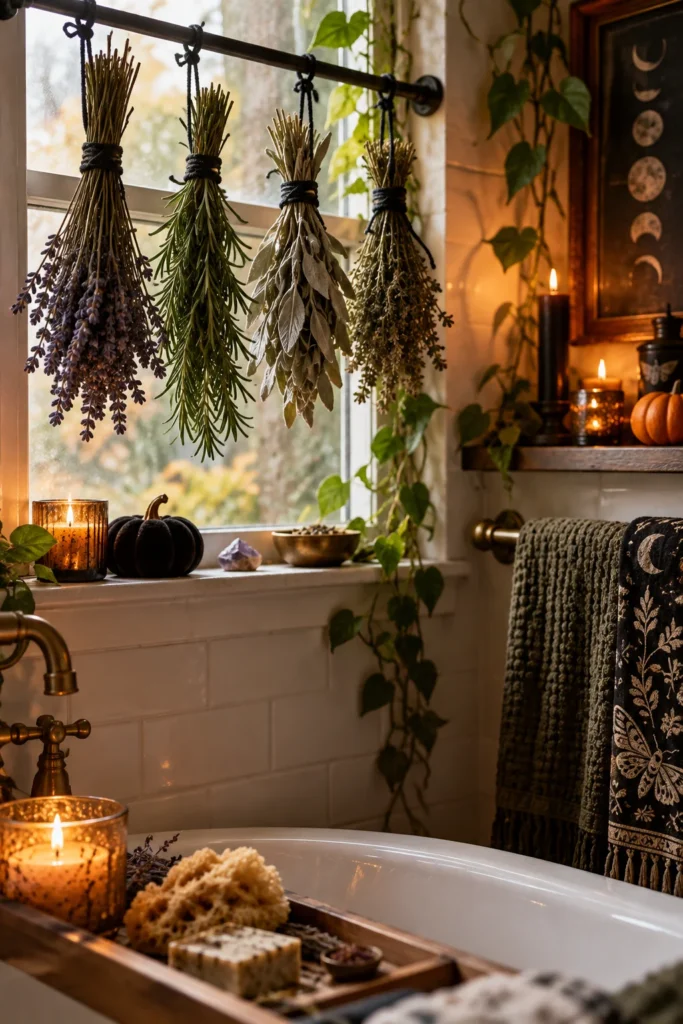30. Hanging Witch Herb Bundles