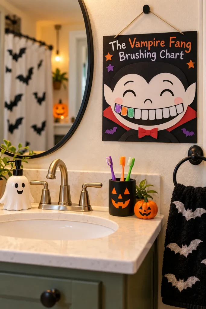 24. The Vampire Fang Brushing Chart