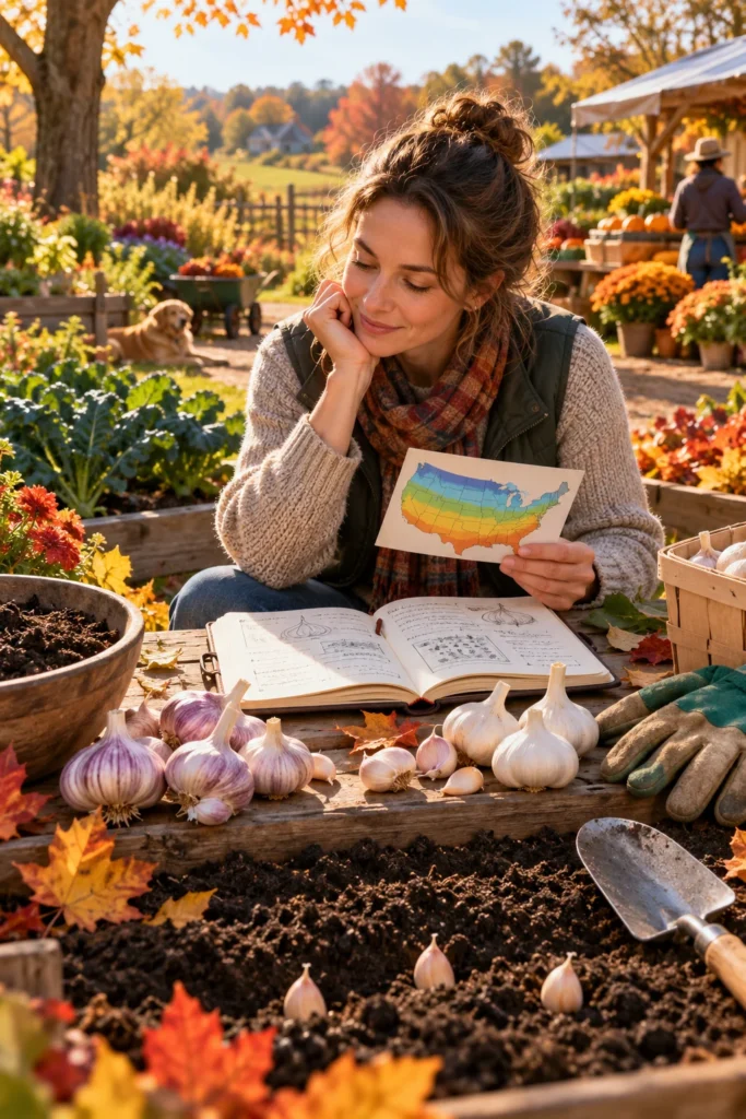 Best Time to Plant Garlic in Fall for Your Climate and Garden