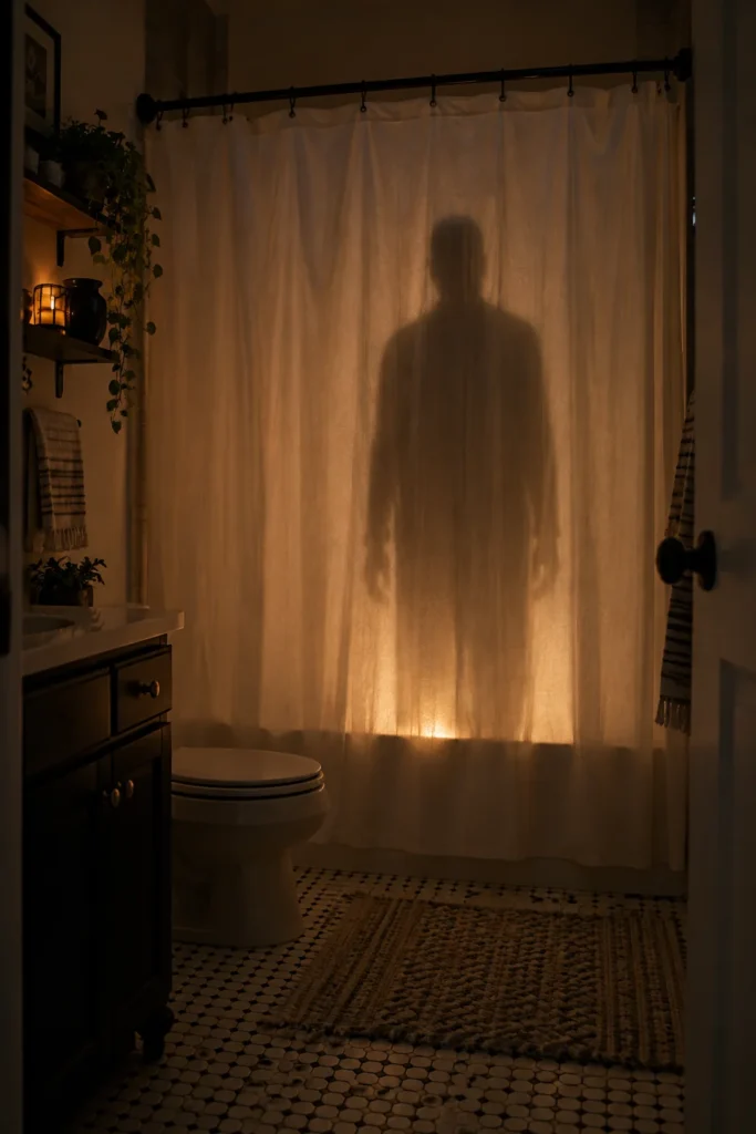 7. The Shadow Stranger Behind the Curtain