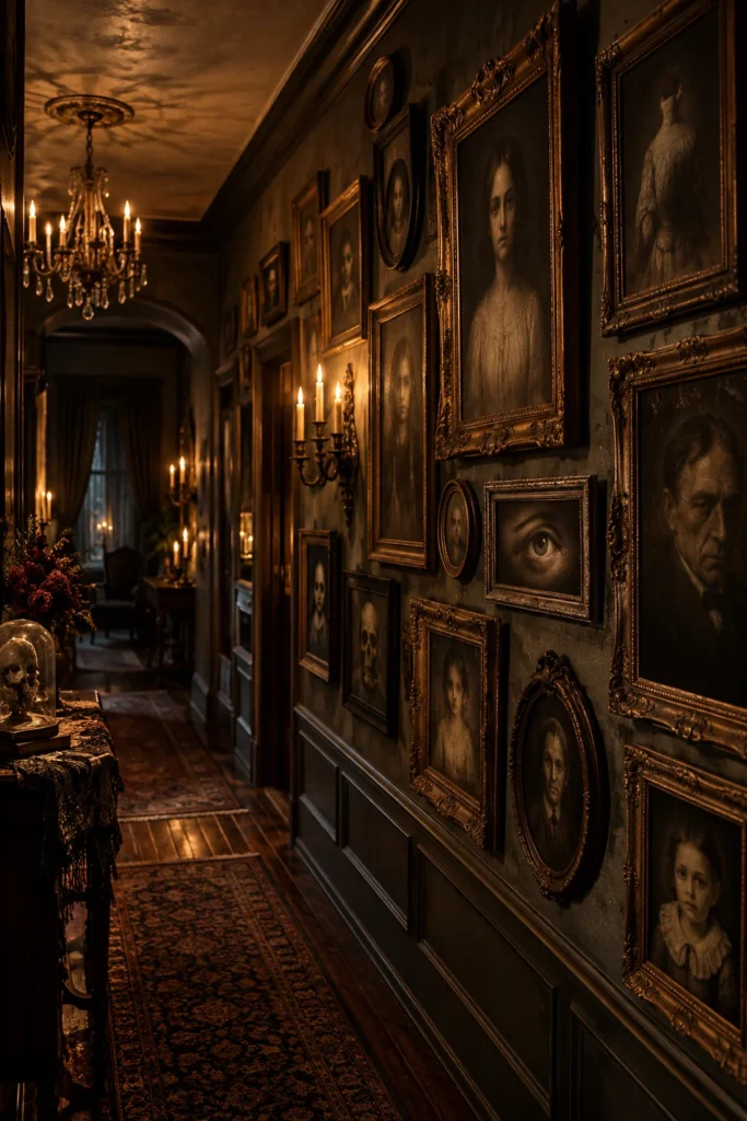 14. Creepy Portrait Gallery