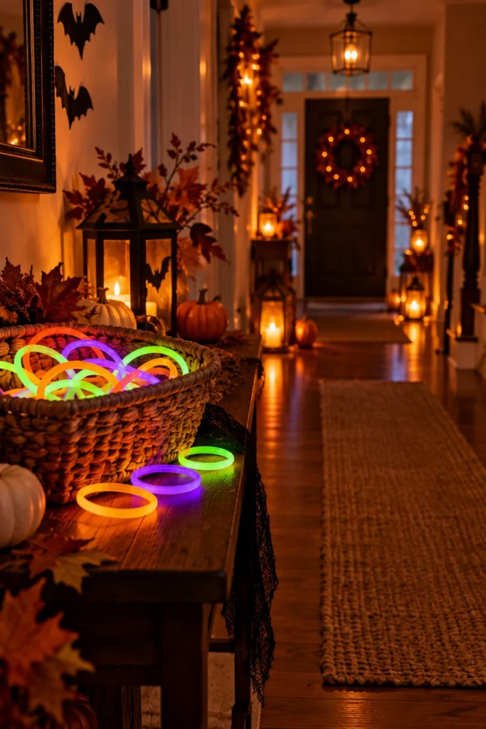 22. Glow Stick Bracelet Basket