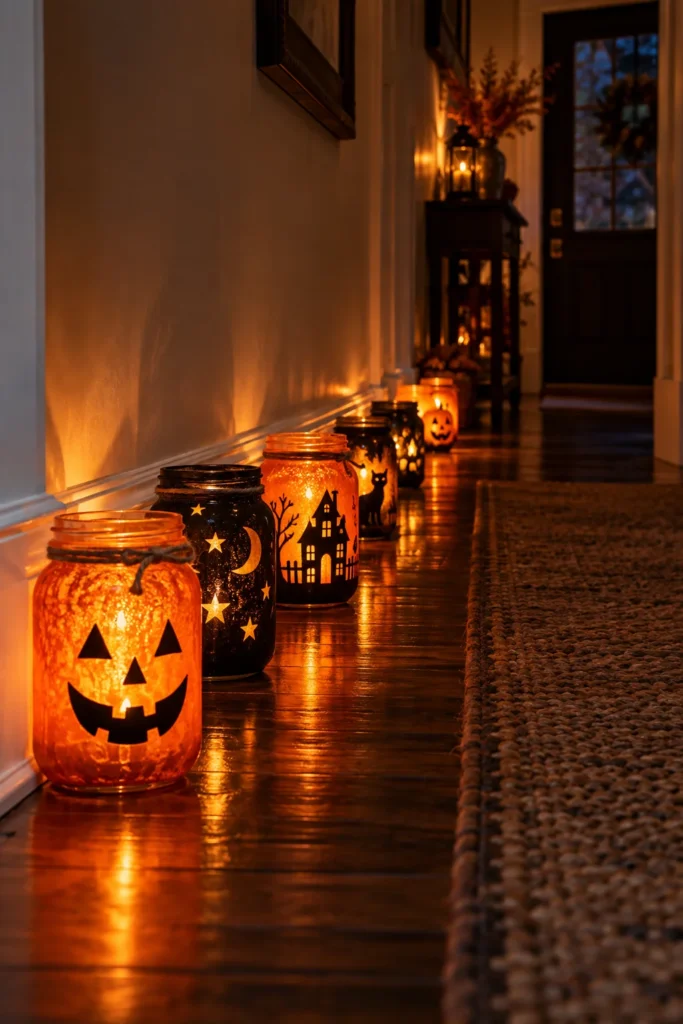 4. Recycled Jar Lanterns
