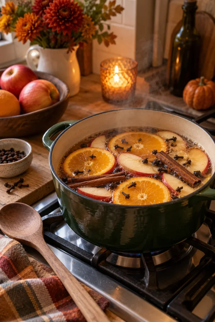 26. Simmer a Pot of Autumn Scent
