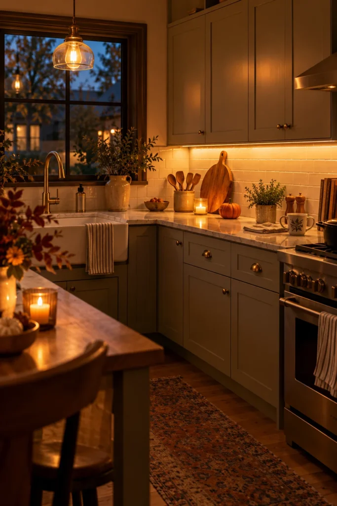 25. Switch to Warm Bulbs and Under-Cabinet Light