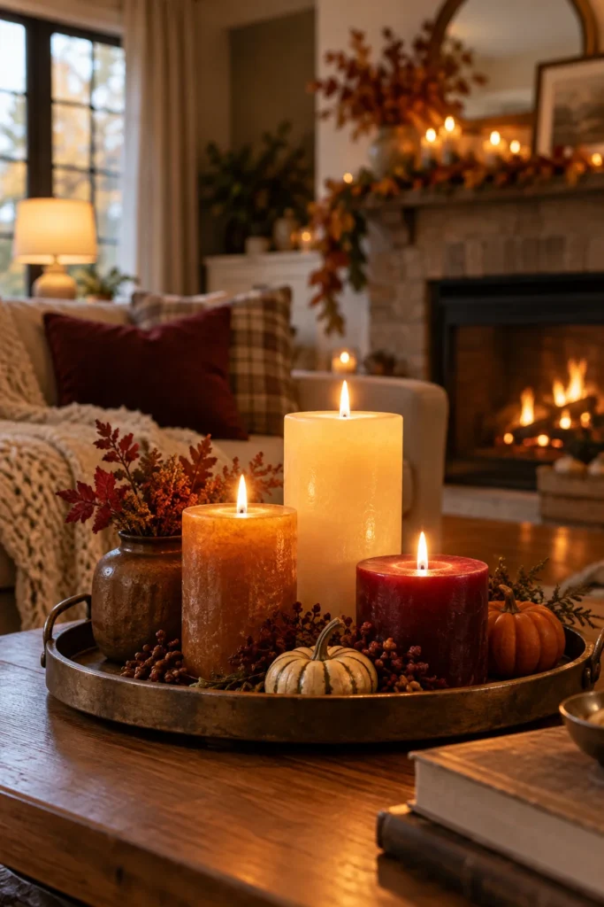 26. Place Candles in Groups of Three