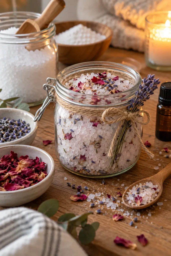 26. Homemade Bath Salts