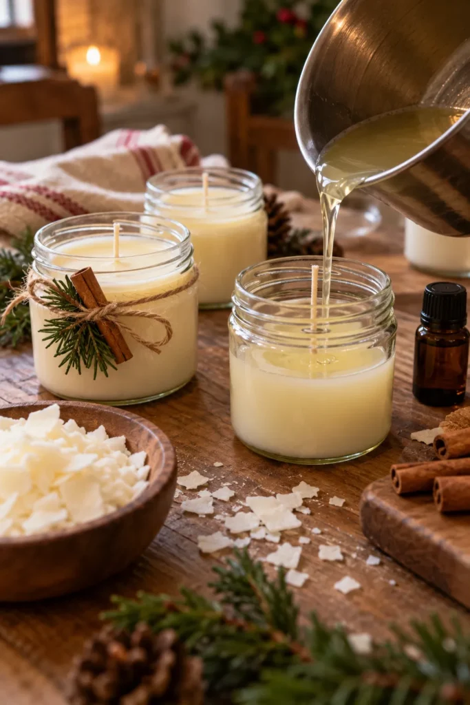 19. Hand-Poured Soy Candles