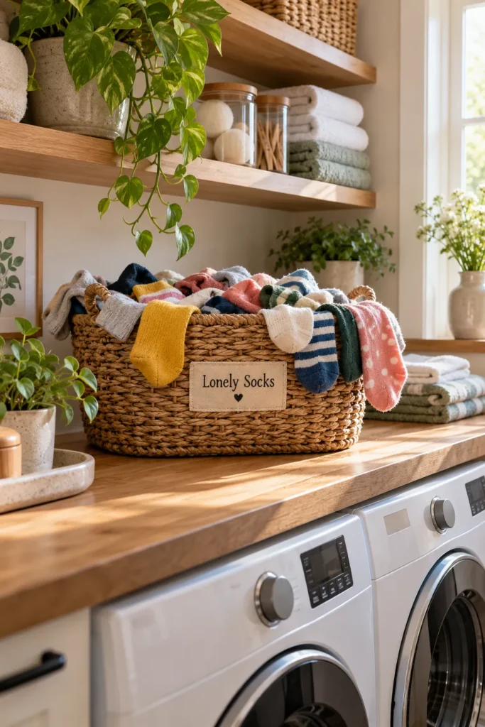 23. The Lost Sock Basket