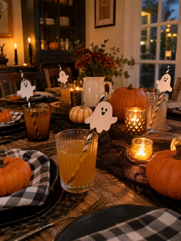 19. Friendly Ghost Cup Toppers