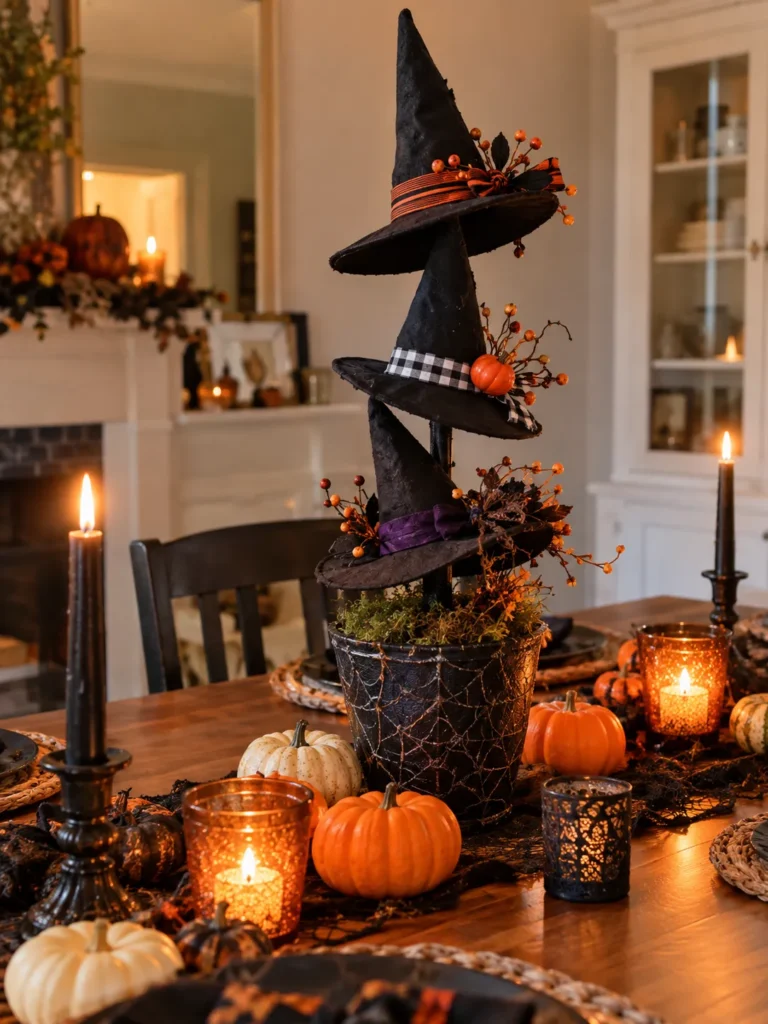 15. Witch Hat Topiary
