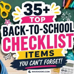 back-to-school checklist items