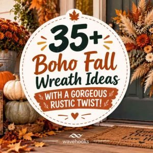 boho fall wreath ideas