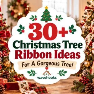 best christmas ribbon tree